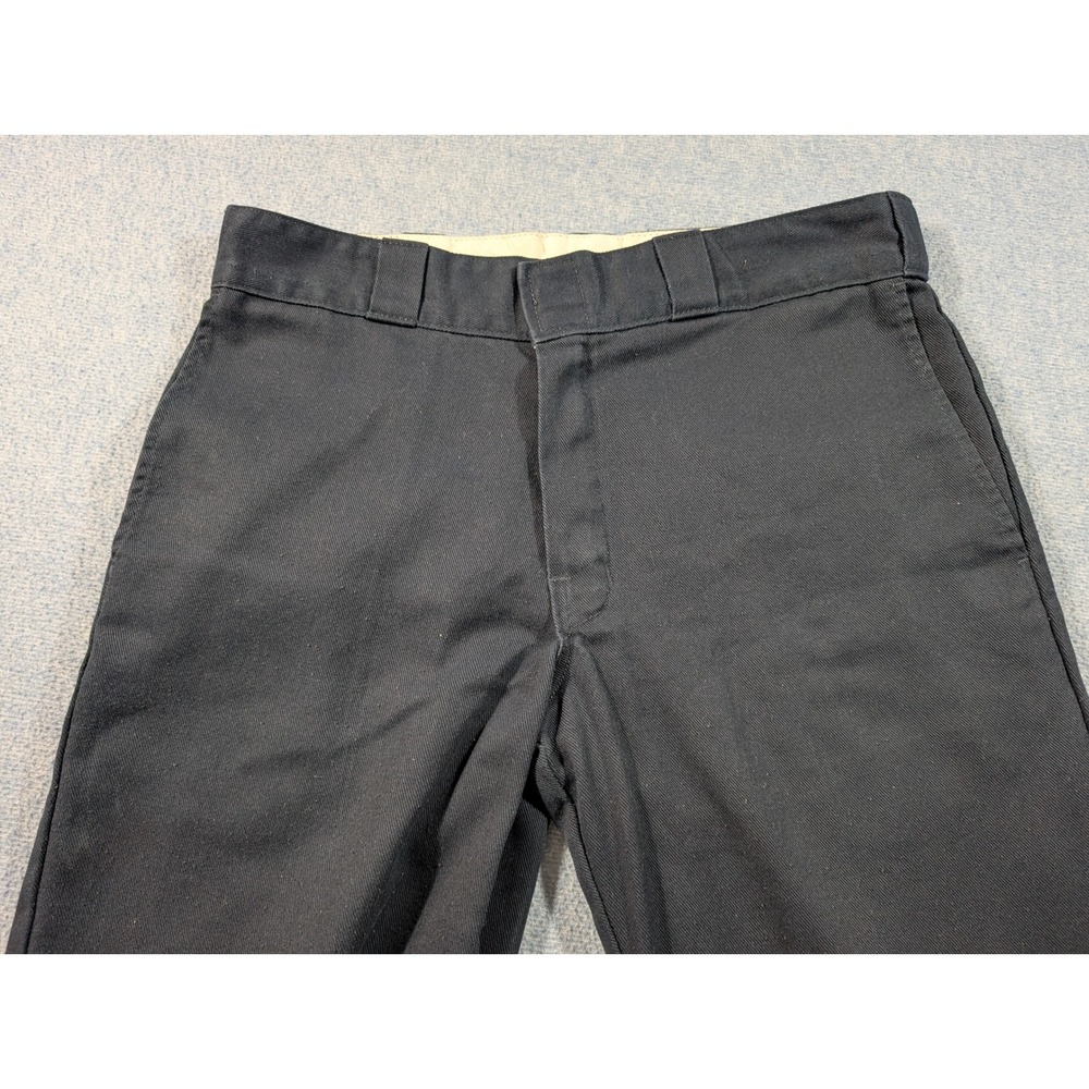 Dickies 874 Flex Original Fit Work Pants Mens 32x30 Dark Navy Blue 11874DN - Picture 3 of 9
